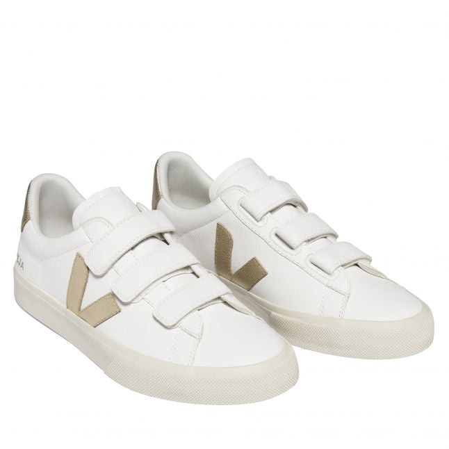 Womens Extra White/Platine Recife Logo Trainers