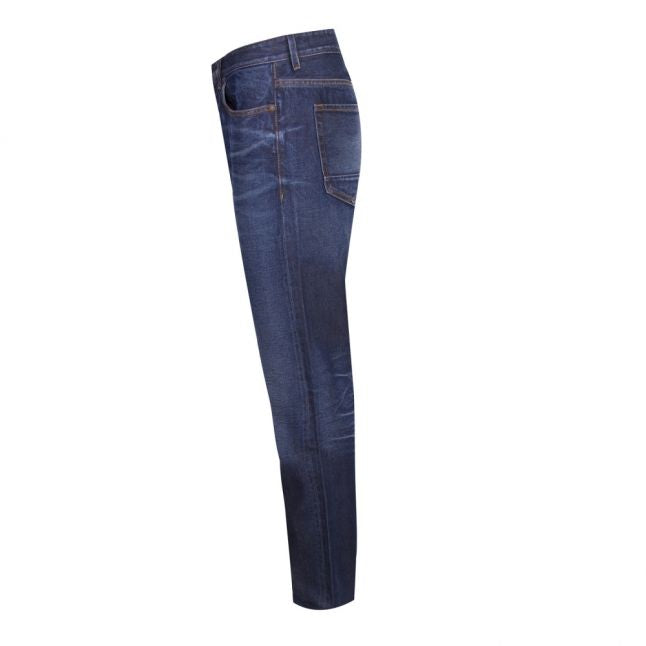 Casual Mens Dark Blue Taber BC-S Tapered Jeans