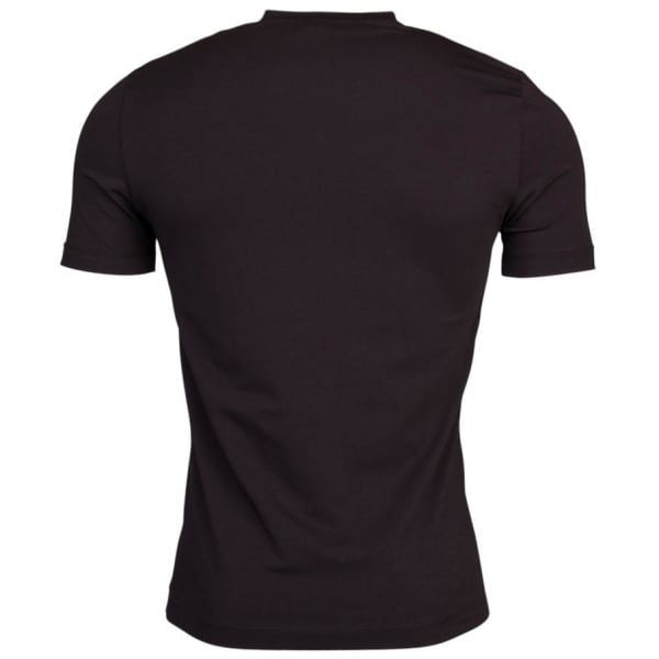 Mens Black Peace Slim Fit S/s T Shirt