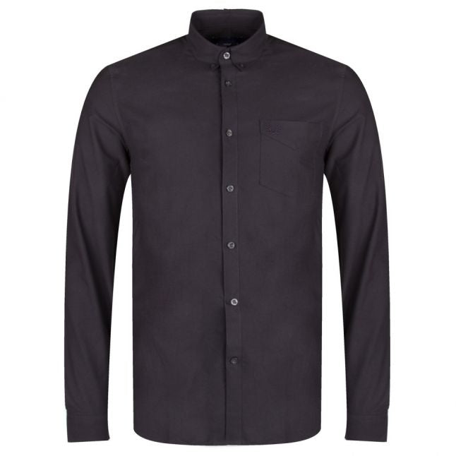 Mens Black Classic Oxford L/s Shirt