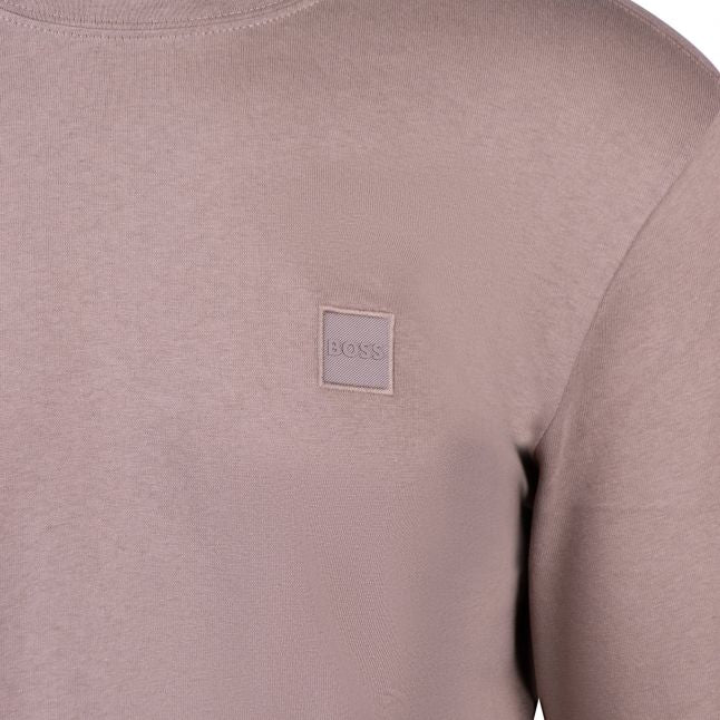 Mens Beige Tacks L/s T Shirt