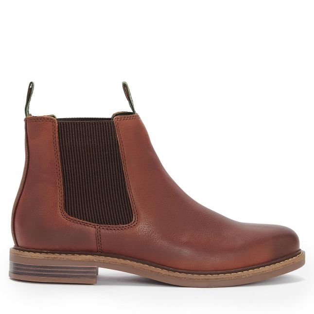 Mens Teak Farsley Chelsea Boots