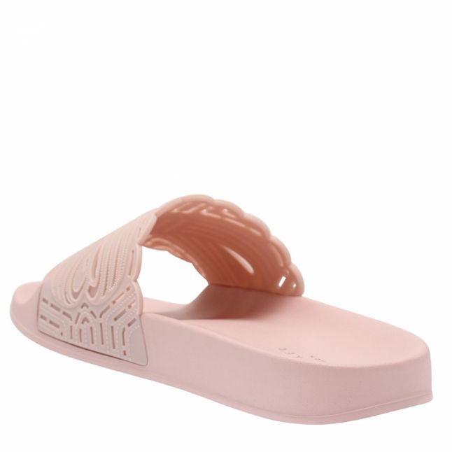 Womens Pink Blossom Issley Bow Slides