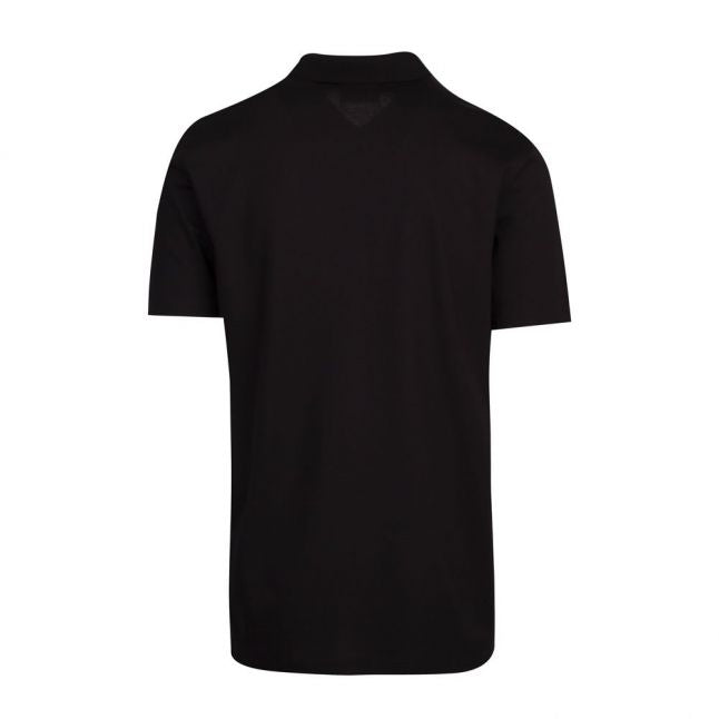 Mens Black Dovoy S/s Polo Shirt