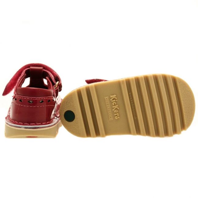 Infant Dark Red & Gold Kick T Diamond (5-11)