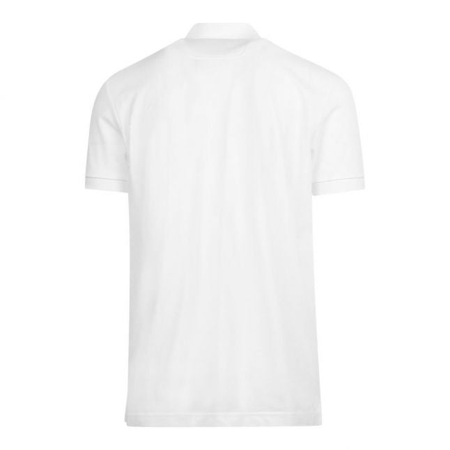 Mens White Piro S/s Polo Shirt