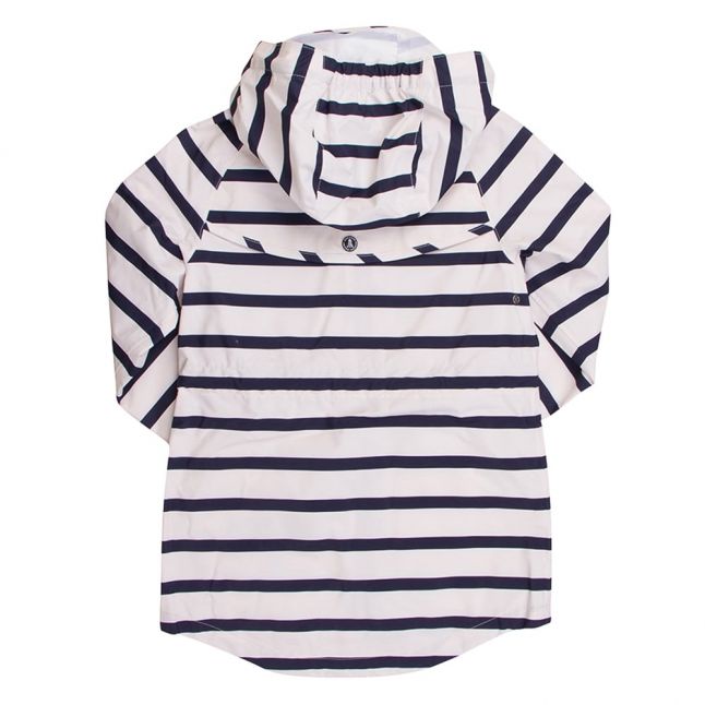 Girls Navy Stripe Trevose Jacket