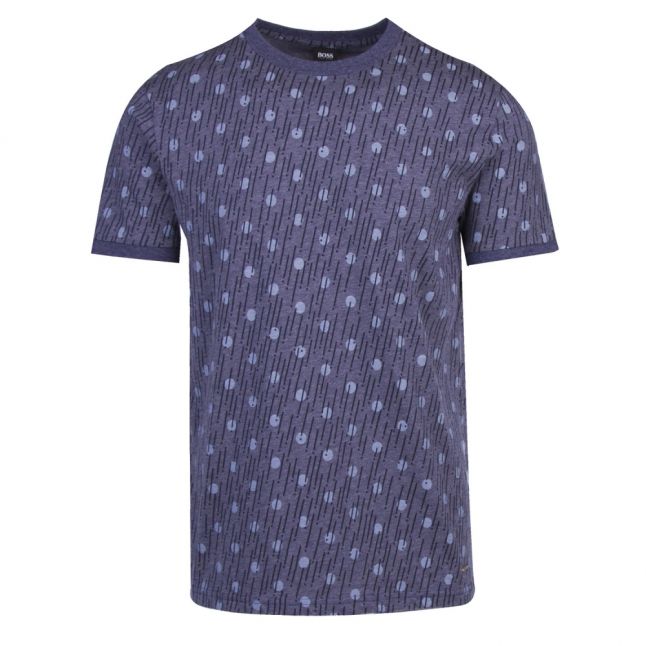 Casual Mens Medium Blue Teebox Spot S/s T Shirt | Hurleys