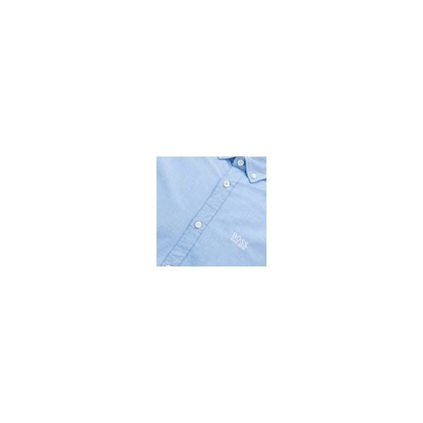 Athleisure Mens Medium Blue Biado_R Poplin L/s Shirt