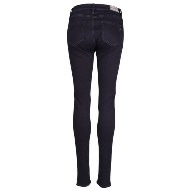 Womens Dark Blue Wash Joi Super High Waist Skinny Fit Jeans