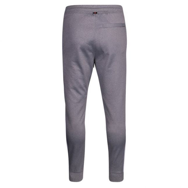 Mens Light Marl Grey Lashing Colour Block Joggers