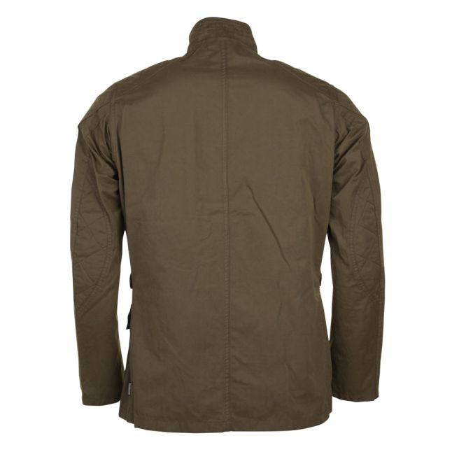 Mens Dark Sand Lockseam Casual Jacket