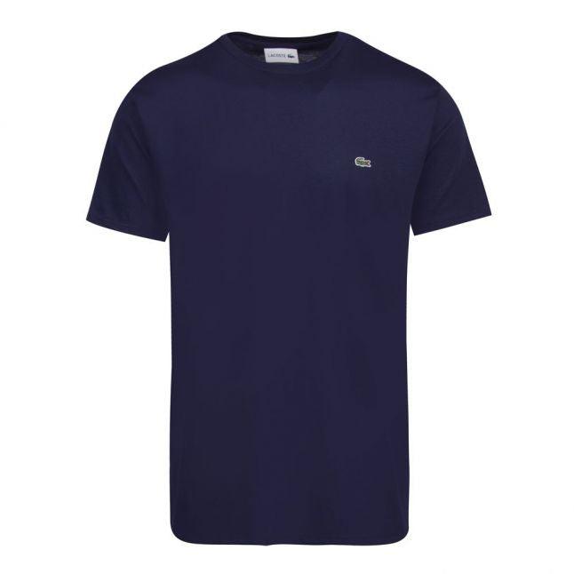 Mens Navy Basic S/s T Shirt