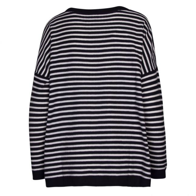 Casual Womens Navy Ivitta Stripe Knit Jumper