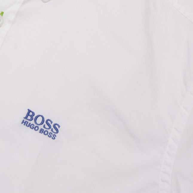 Athleisure Mens White Biado_R L/s Shirt