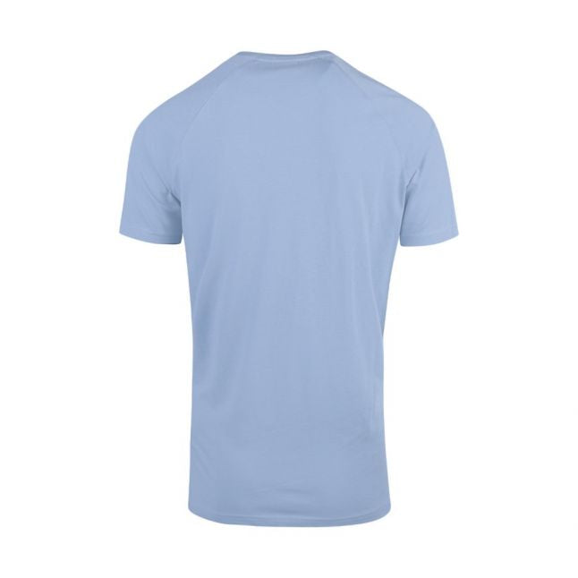 Mens Light/Pastel Blue Triple Logo Slim UV S/s T Shirt