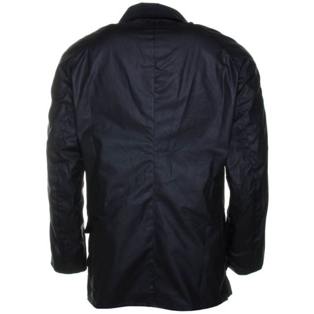 Lifestyle Mens Navy Ashby Waxed Jacket