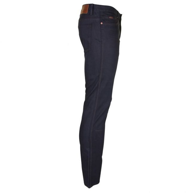 Mens Dark Blue Wash C-Delaware1 Slim Fit Jeans