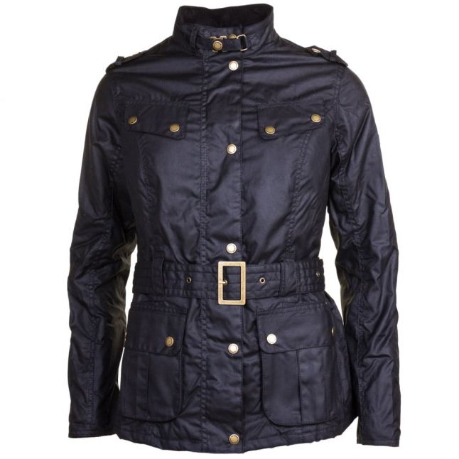 Womens Black Goldwing Waxed Jacket