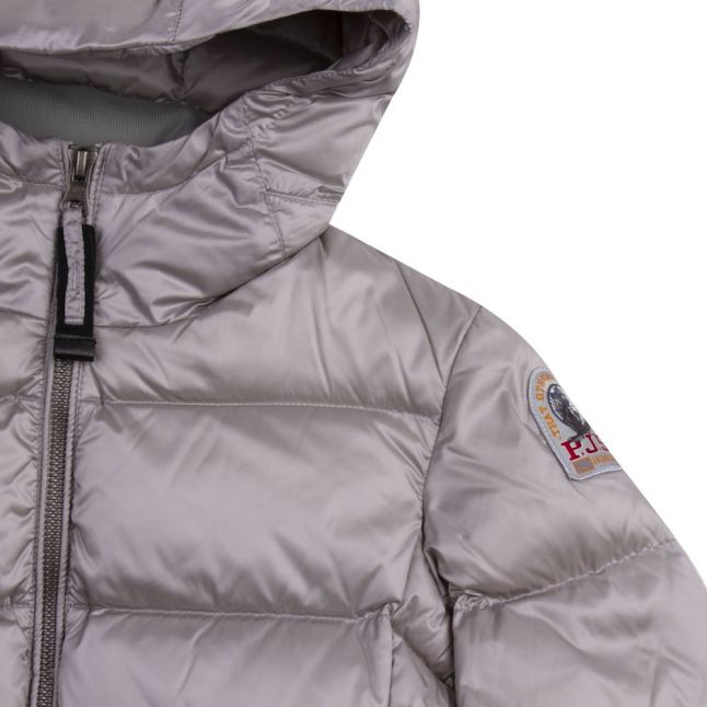 Girls Glacier Blue Mariah Padded Hooded Jacket