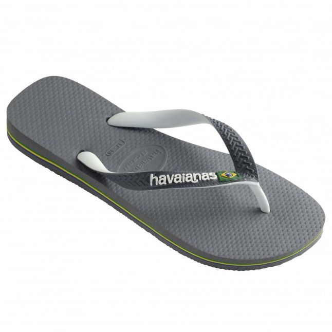 Grey Brasil Mix Flip Flops