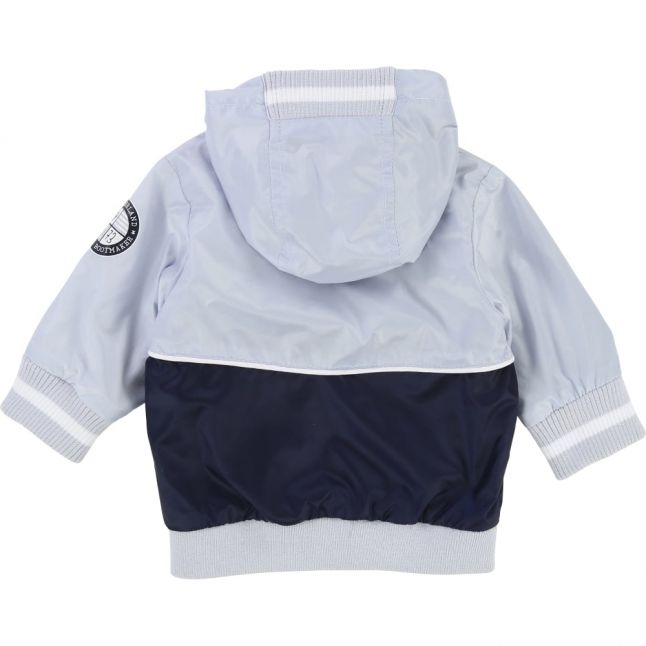 Baby Pale Blue Hooded Jacket