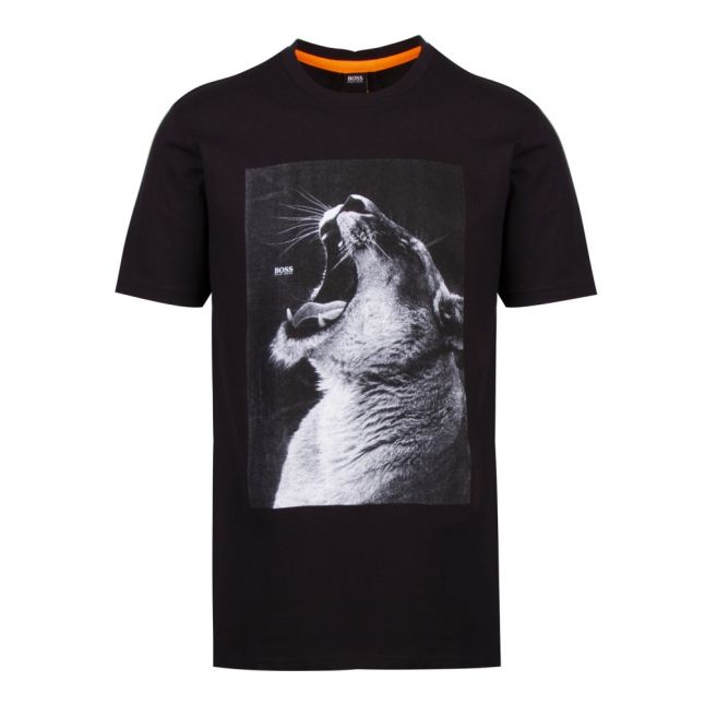 Casual Mens Black Troaar 2 Lion S/s T Shirt