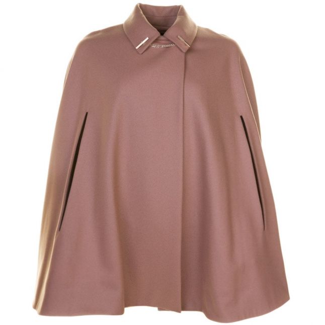 Womens Camel Leisl Chain Detail Cape