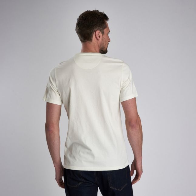 Mens Whisper White Rider S/s T Shirt