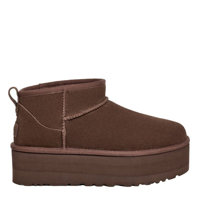 Womens UGG Burnt Cedar Classic Ultra Mini Platform