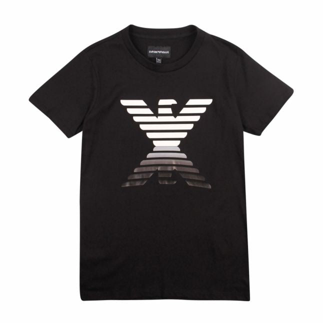 Boys Black Eagle S/s T Shirt