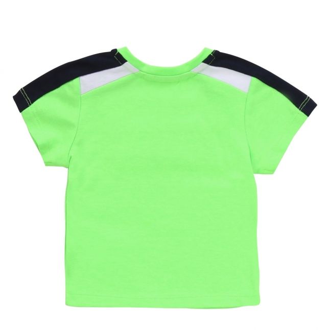 Toddler Green Raised Logo S/s T Shirt