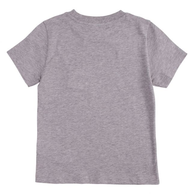 Boys Grey Melange Hidden Toy Logo S/s T Shirt