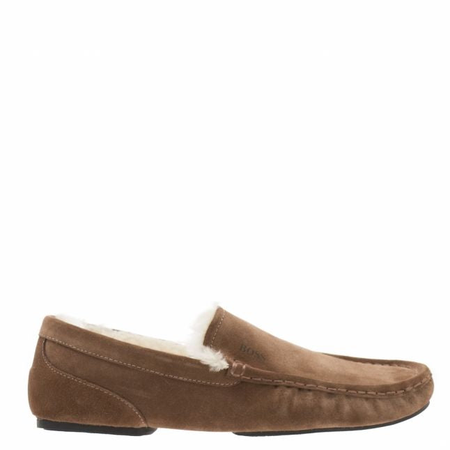 Mens Medium Brown Relax_Mocc Slippers