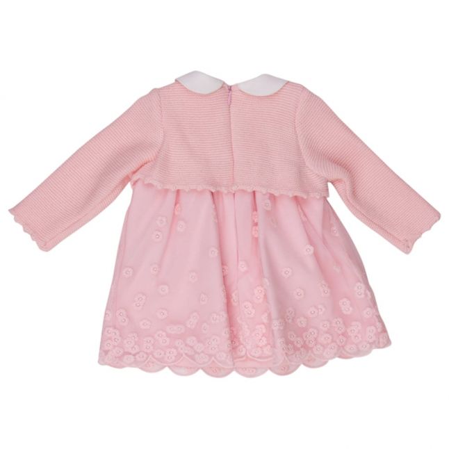 Baby Old Pink Embroidered Dress