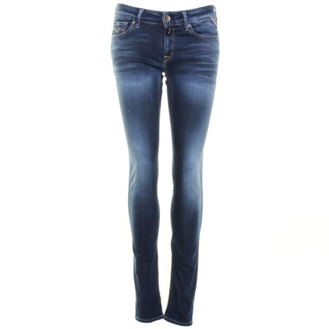 Womens Blue Luz Hyperflex Skinny Fit Jeans