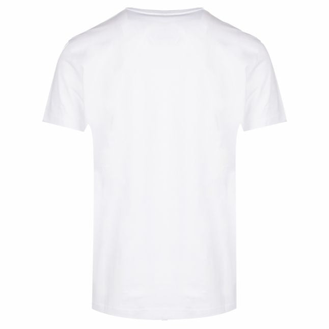 Casual Mens White Teecher 4 S/s T Shirt