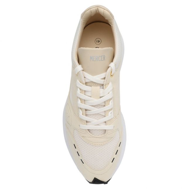 Mens Sand The Racer Alcantara Trainers