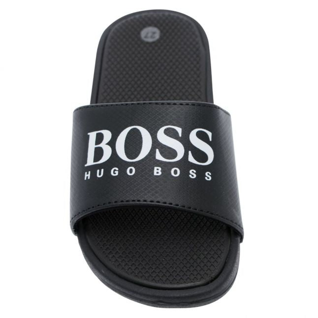 Boys Black Logo Slides (27-41)