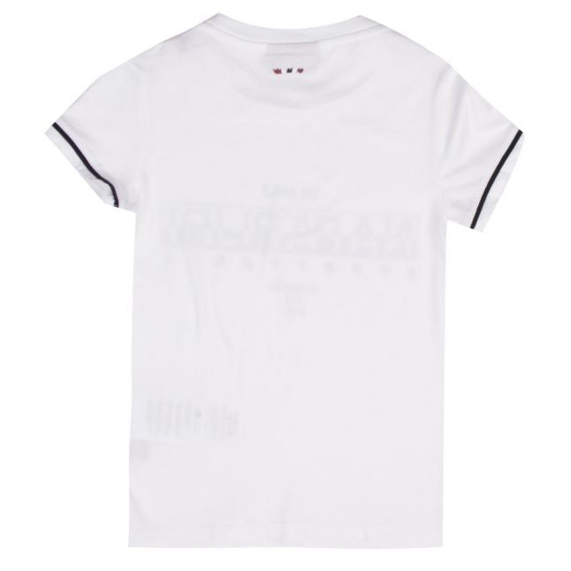 Boys Bright White Sebyl S/s T Shirt