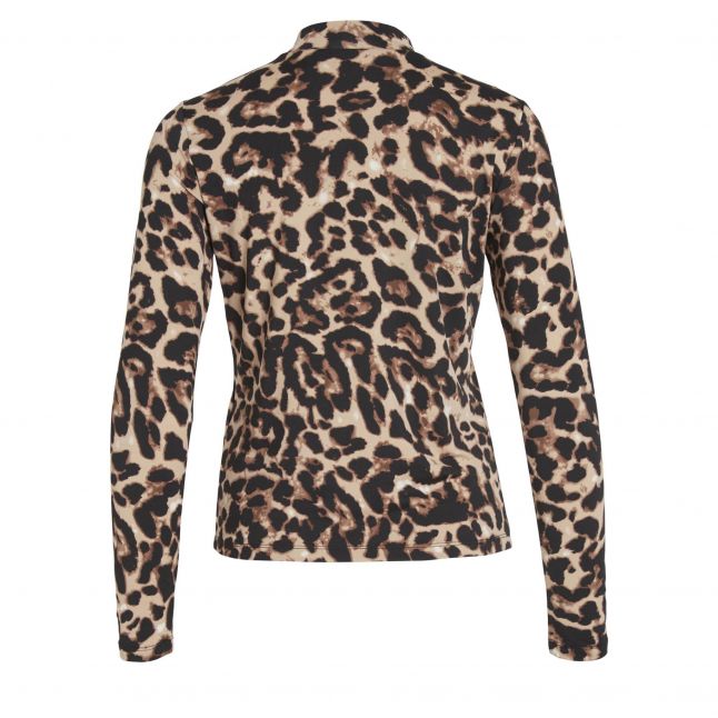 Womens	Nomad LEO Vileoa Leopard Rollneck Top