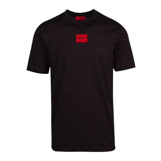 Mens Black Diragolino 212 Patch S/s T shirt