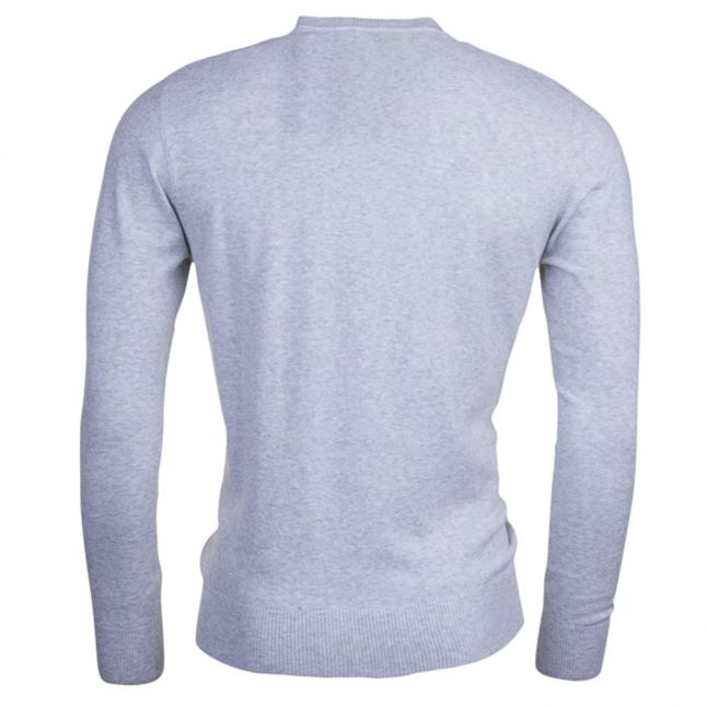 Mens Grey K-Pablo Crew Knitted Jumper