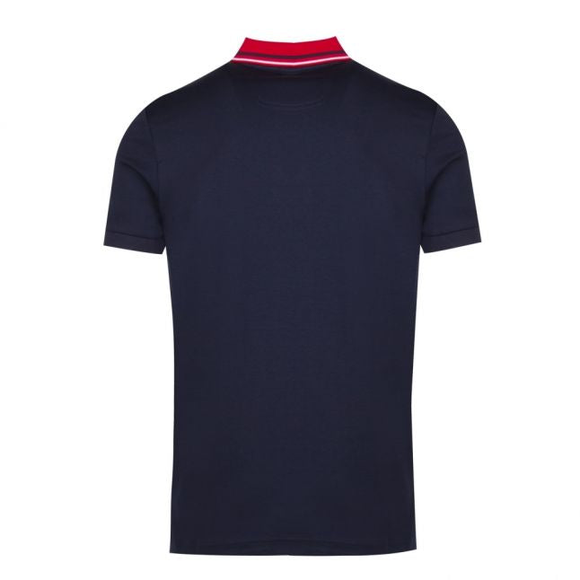 Athleisure Mens Navy Paule 1 Slim Fit S/s Polo Shirt