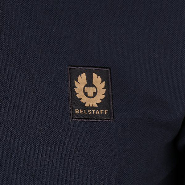 Mens Belstaff Dark Ink Patch S/s Polo Shirt