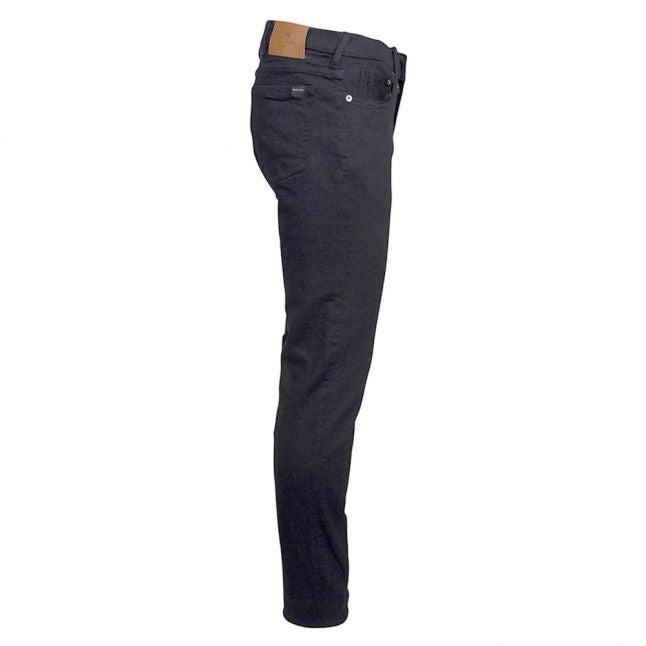 Mens Blue Black Rinse Reflex Slim Fit Jeans