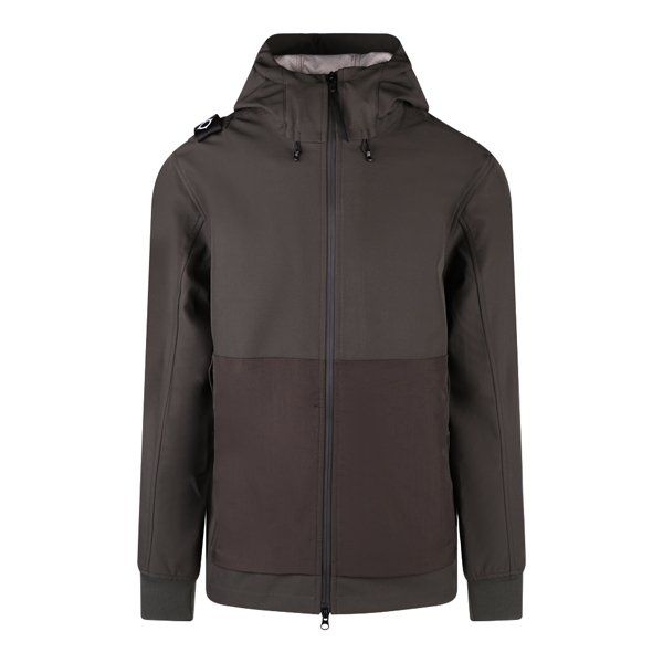 Mens Oil Slick Softshell Hooded Jacket