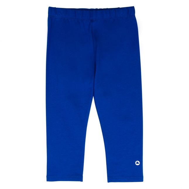 Girls Blue Basic Leggings