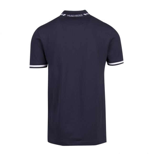 Athleisure Mens Navy Paule Slim Fit S/s Polo Shirt