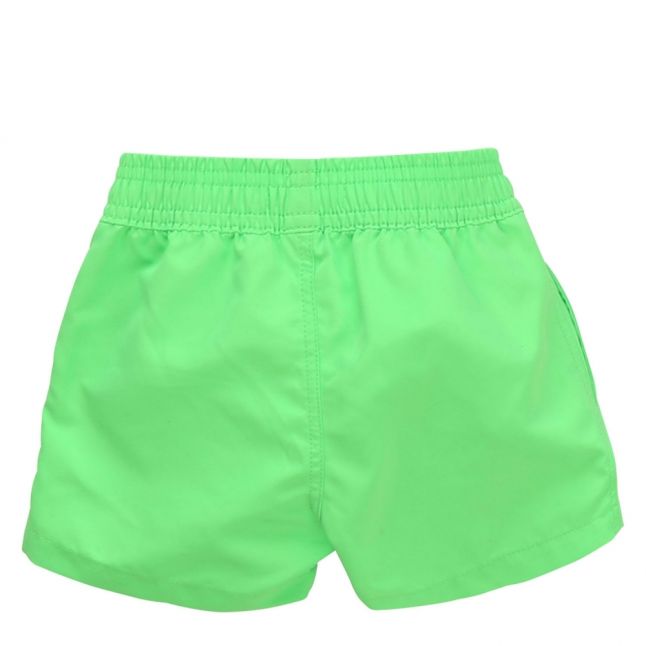 Toddler Green Logo Leg Swim Shorts